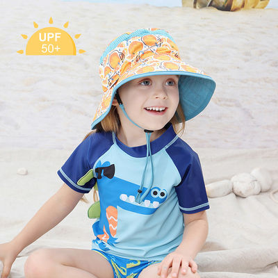 Покрашенное дружелюбное Eco шляп ведра детей предохранения от Upf 30+ Солнца