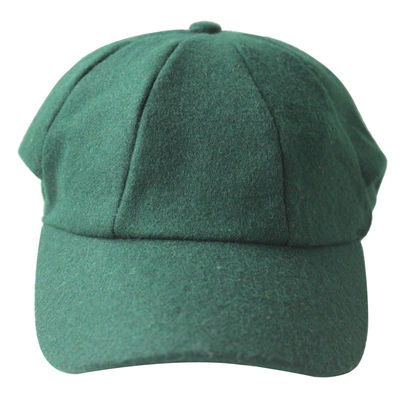 Крышка Австралия изготовленного на заказ австралийского сверчка шерстей бейсбольных кепок 57cm Flexfit стиля мешковатая зеленая