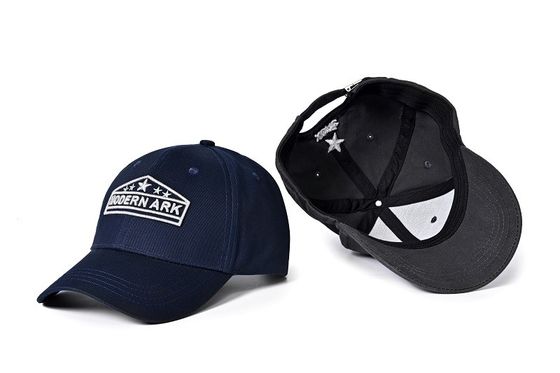 ODM 6 обшивает панелями одобренный ISO 100% хлопок бейсбольных кепок вышивки