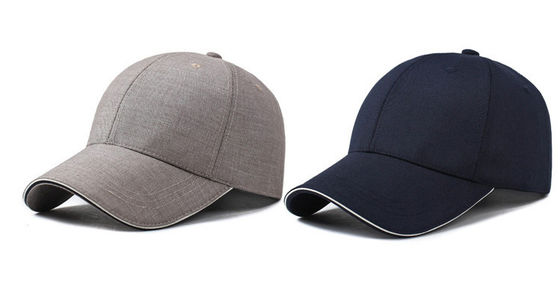 Изготовленные на заказ бейсбольные кепки вышивки полиэстера 6 крышек хлопка панели 62cm