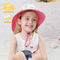 Облегченная ткань широко наполняется до краев Sunhat детей шляп 43cm ведра