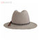 Шляпы fedora 100% шерсть изготовленных на заказ людей шляп fedora ковбоя OEM слишком большие мягкие