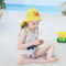 Доказательство шляп UPF 50+ Солнца облегченных детей мальчика девушки УЛЬТРАФИОЛЕТОВОЕ длиной хлопает 43cm быстро сухое