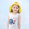 Доказательство шляп UPF 50+ Солнца облегченных детей мальчика девушки УЛЬТРАФИОЛЕТОВОЕ длиной хлопает 43cm быстро сухое