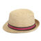 На открытом воздухе женщин шляпы Fedora соломы людей каникул лето 54cm черных 58cm