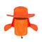 Шляпа предохранения от на открытом воздухе шляп Солнца женщин 60cm УЛЬТРАФИОЛЕТОВАЯ с крышкой шеи