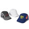 Шляпы шелковой ширмы Breathable быстрых сухих бейсбольных кепок регулируемые 58cm Flexfit ткани