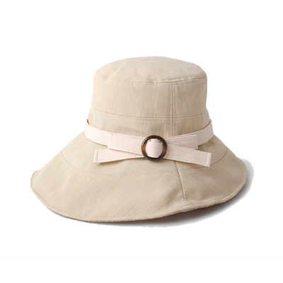 Хлопок 60cm шляп дамы Женщины Флористическ На открытом воздухе Ведра OEM на лето