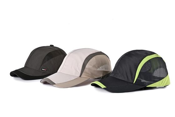 Breathable ультрафиолетовое 100% полиэстер бейсбольных кепок 54cm вышивки защиты