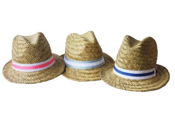Женщин шляп 56cm Солнца соломы травы OEM шляпа личной охраны соломы естественных