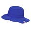 Голубая 58cm УЛЬТРАФИОЛЕТОВАЯ шляпа ведра предохранения от Солнца сафари 30+ с щитком шеи