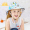 Pantone красит сальто шляп ведра детей 48cm Striped вверх наполняется до краев