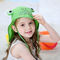 Шляпа щитка Upf50+ регулируемая Солнца широко наполняется до краев шляпы лета детей