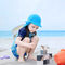 Предохранение от шляп UPF 50+ Солнца ведра регулируемых детей голубого цвета