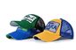 Сплетенные изогнутые бейсбольные кепки вышивки логотипа заплаты наполняются до краев шляпы 58cm бежать