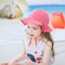 Малыш широко наполняется до краев дети играет шляпу с щитком Chin шеи связывает шляпу Солнца