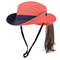 61cm вышитая шляпа ведра для располагаясь лагерем шляпы ведра Boonie женщин звероловства